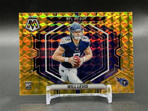 Panini Mosaic Football Will Levis Nfl Debut Reactive Yellow Nd