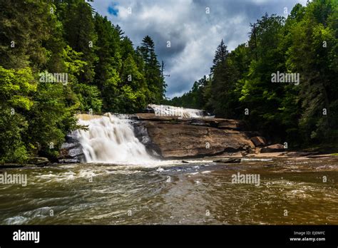 Triple Falls In Dupont State Forest North Carolina Stock Photo Alamy