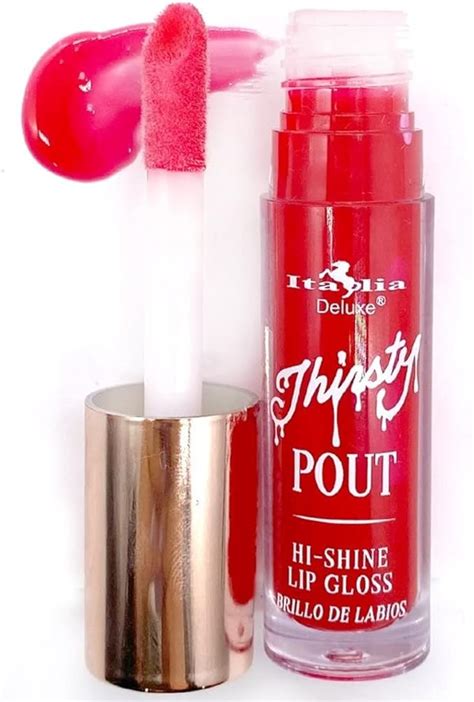 Thirsty Pout Brillo Labial Italia Deluxe Brillo Extremo En Tus