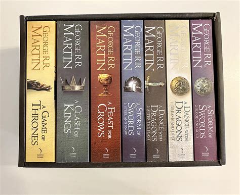 Книга "Дж. Мартин. Комплект книг "Игра Престолов" на английском языке ...