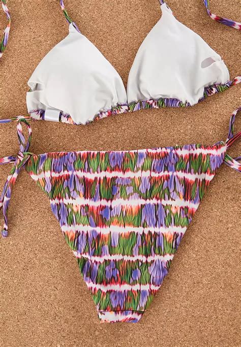 Jual Trendyol Triangle Bikini Top And Bottom Set Original 2025 ZALORA Indonesia