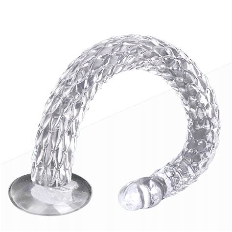 Korek Analny Dildo Macka Smoczej łuski Długie S