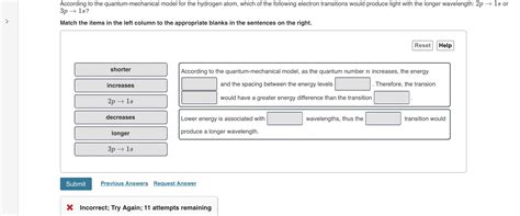 [Solved] According to the quantum-mechanical model for the hydrogen ...