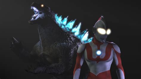 Ultraman And Godzilla Ep 1