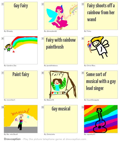 Gay Fairy Drawception
