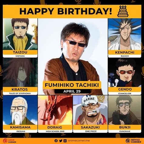happy birthday  fumihiko tachiki va kenpachi zaraki rbleach