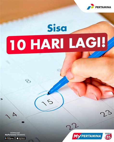 Mypertamina On Twitter Sisa Hari Lagi Mimin Cuma Mau Ingetin Biar