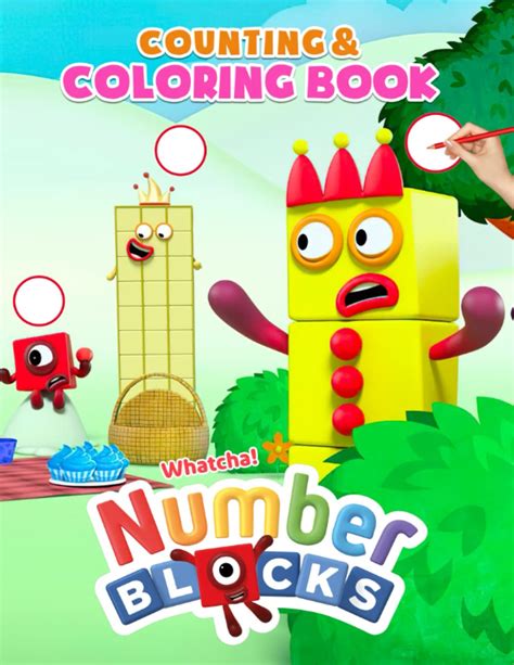 Buy Numberblocks Counting Coloring Book Number 1 100 Activities