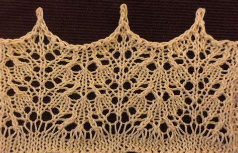 Arr A Free Lace Knitting Stitch Pattern String Geekery