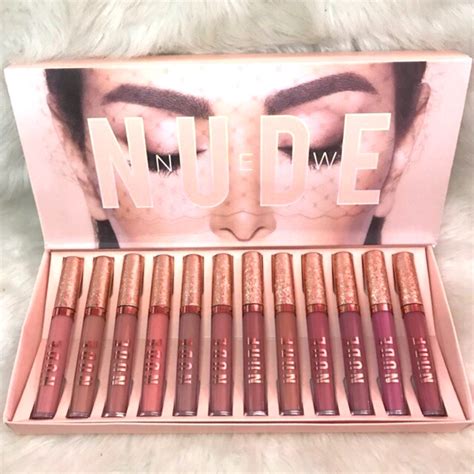 NEW NUDE LIPMATTE BOX PCS Shopee Malaysia