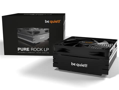 Be Quiet Pure Rock Lp 45mm Low Profile Cpu Cooler