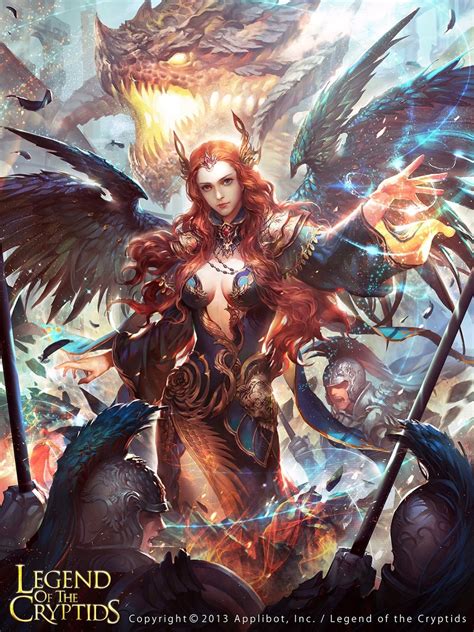 Angel De La Destrucci N Evolved Legend Of The Cryptids Personajes De