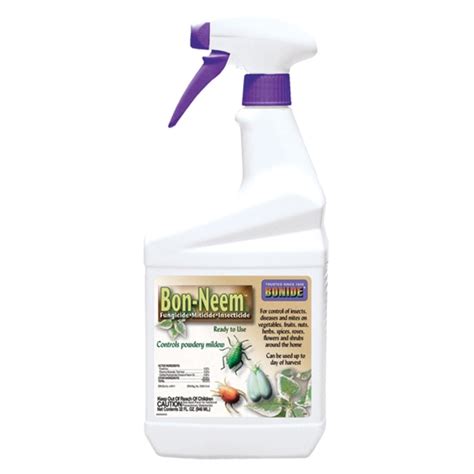 Bonide Bon Neem Insecticidal Soap Spray 1 Qt 1 Lb Waynesboro