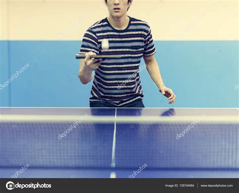 Asian Man Playing Ping Pong Stock Photo By Rawpixel 135744584