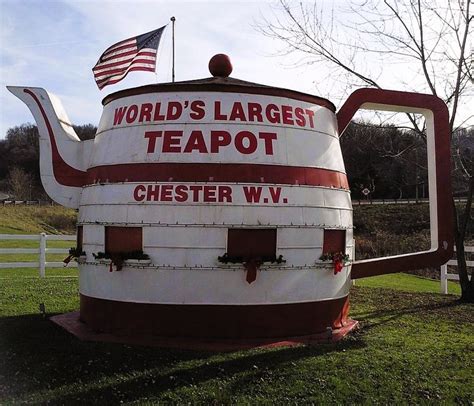 Stop By The Worlds Largest Teapot At This Quirky Roadside Attraction