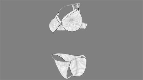 Sexy Lingerie SS22 3D Model CGTrader