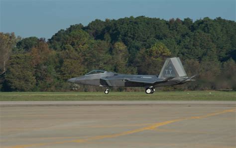 A Us Air Force F 22 Raptor Performs A Series Of Aerial Nara And Dvids