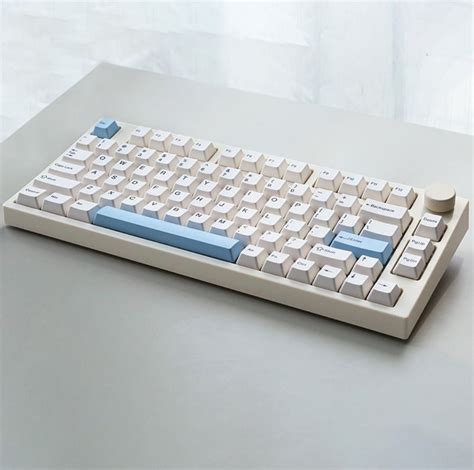 Keydous Nj Mechanical Keyboard Hot Swap Rgb With Rotary Knob Stabs Lubed Computers Tech