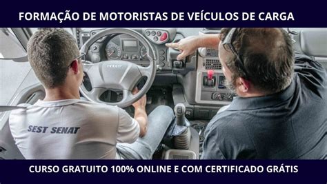 Sest Senat Oferece Curso Gratuito E Certificado Gr Tis Para Aqueles