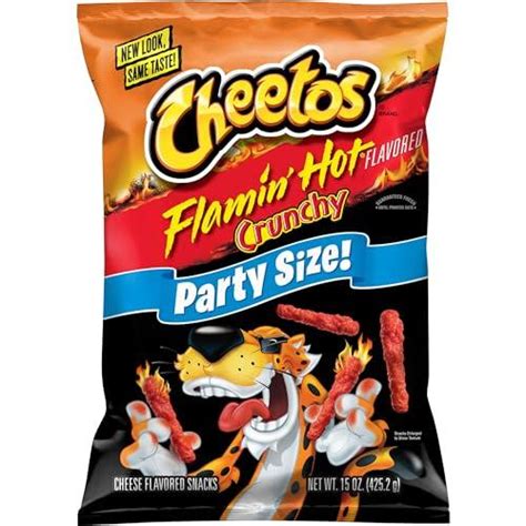 Cheetos Crunchy Flamin Hot Party Size Bag Oz