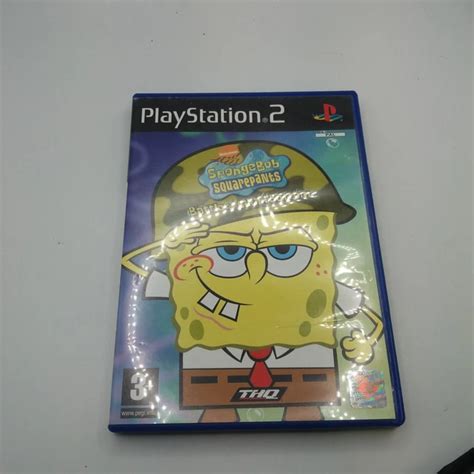 SPONGEBOB SQUAREPANTS BATTLE For Bikini Bottom PlayStation 2 PS2