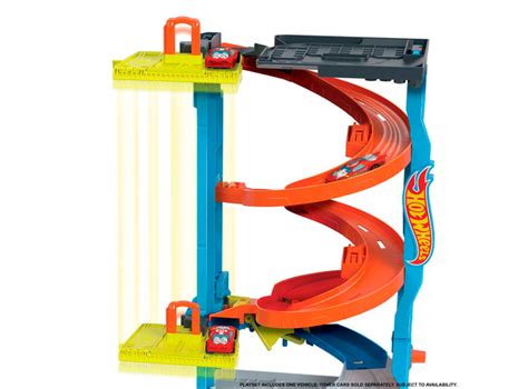 Ripley Hot Wheels Pista De Juguete Torre De Carreras Doble Altura