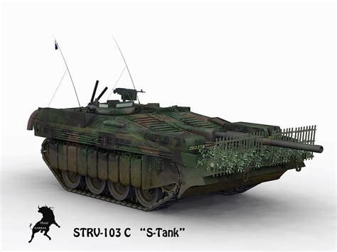 STRV-103 C 3D Model $125 - .obj .max - Free3D