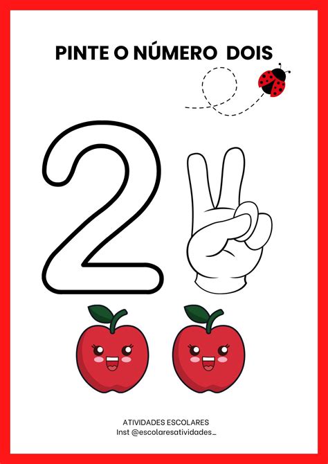 Atividades Com O Numero 2 Para Educação Infantil - 30 Atividades Com O Número 2 Para Imprimir - Educação Infantil E ...