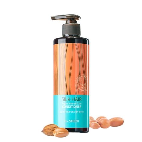 Кондиционер для волос The Saem Silk Hair Argan Intense Care Conditioner ...