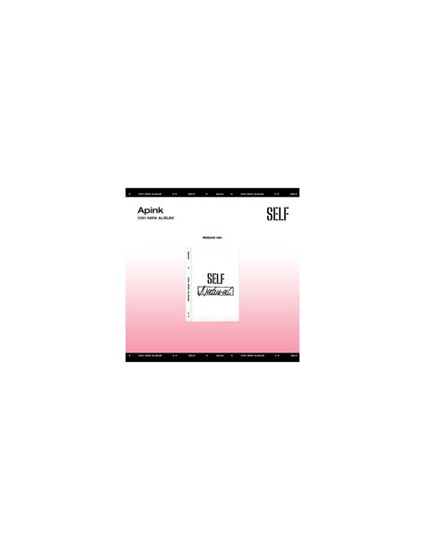 Smart Album APINK 10th Mini Album SELF Natural Ver Platform Ver