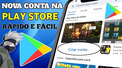 Como Criar Uma Conta Na Play Store Passo A Passo Para Instalar Jogos E