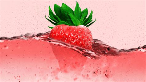 Strawberry Desktop Wallpapers Bigbeamng