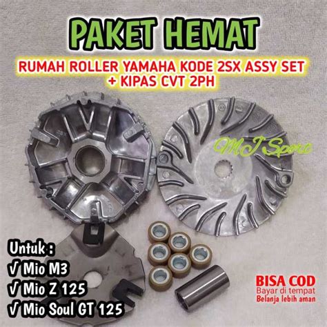 Rumah Roller Mio M Sx Assy Set Kipas Cvt Ph Rumah Roller Mio Soul