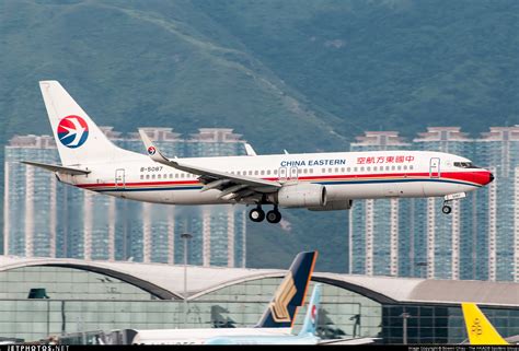 B 5087 Boeing 737 89P China Eastern Airlines Bowen Chau JetPhotos