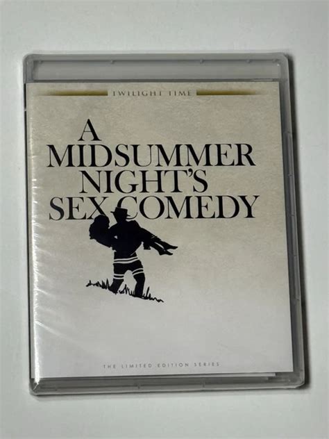 A Midsummer Night S Sex Comedy Blu Ray Twilight Time Brand New Woody Allen Oop Picclick Uk