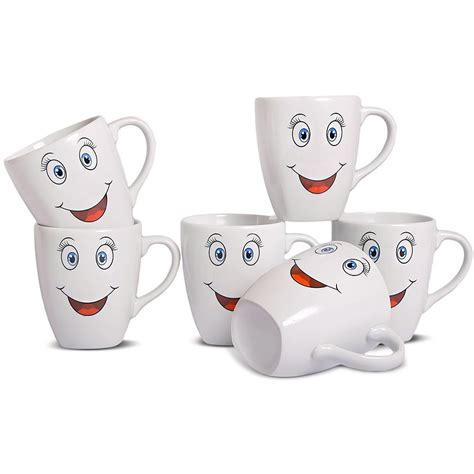 Набор кружек Добрушский фарфоровый завод "Улыбайся", 300 мл - купить по ...