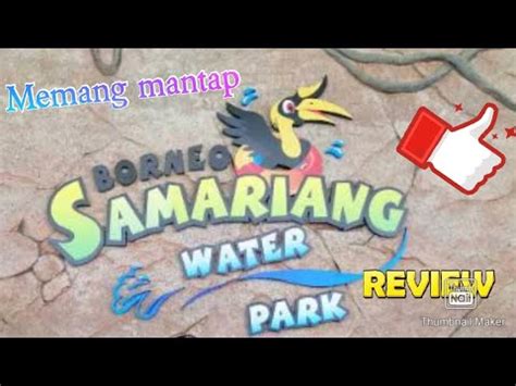 Borneo Samariang Water Park Sarawak YouTube