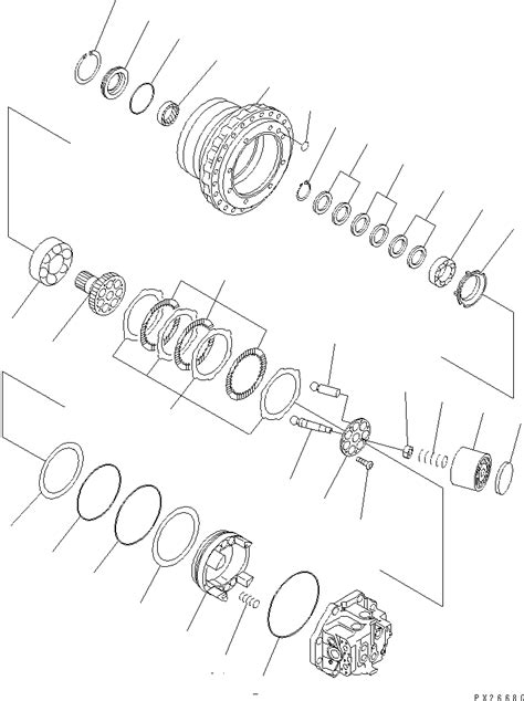 Komatsu PISTON SUB ASS Y