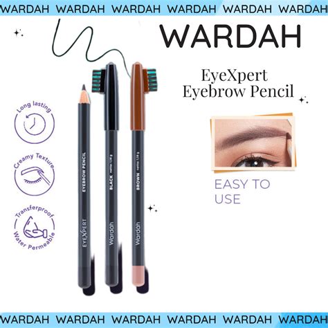 Jual Wardah Eyexpert Eyebrow Pencil G Shopee Indonesia