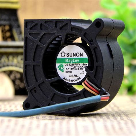 Турбовентилятор Проектора SUNON GB1245PKV1-8AY 12V 0.5W Три Линии ...