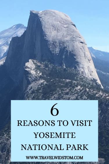 6 Great Reasons To Visit Yosemite National Park Artofit