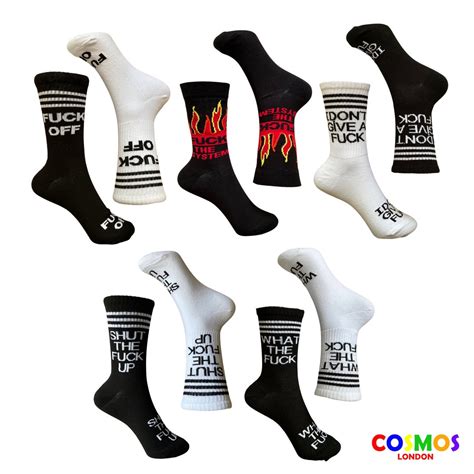 Prank Gift For Unisex Fuck Off Socks For Unisex Shut The Fuck Up Socks Funny Socks