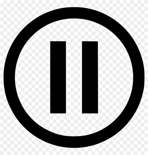 Png File Svg Pause Button Icon Png Clipart 654236 Pikpng