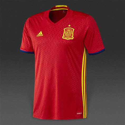 2016 SPAIN FOOTBALL MEN'S HOME STADIUM JERSEY - Sports N Sports