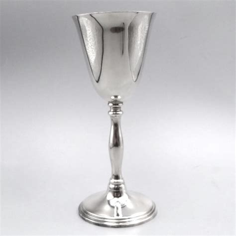 Посеребренный бокал для вина на высокой ножке Англия 1960-е гг купить ...