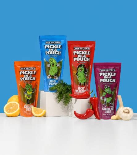 Van Holten S Hot Mama Hot Flavored Pickle In A Pouch 1 Ea 1 Ct QFC