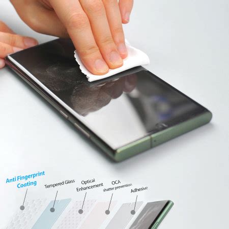 Whitestone Dome 2 Pack Tempered Glass Screen Protectors with UV Lamp ...