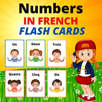 French Numbers Flashcards 1 10 Printable Number Posters For PreK And K