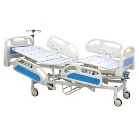 Mechanical ICU Bed With ABS Panel Mild Steel Size Dimension