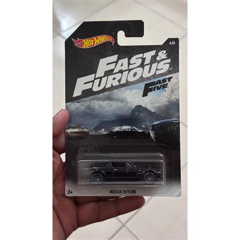 Hot Wheels Fast Furious Nissan Skyline Hako Hakosuka Gtr Shopee Malaysia